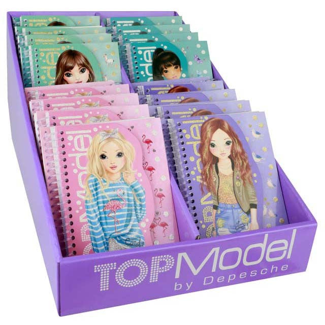 Top Model – Spiral Notebook 046827 – Amis & Moi Gifts & Fashion